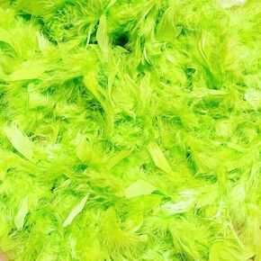 Lime Green Feather Boa 6 Foot Length in Kuwait