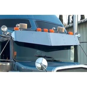 AMS1082 V-Style Drop Visor Fits Kenworth W900L W900B T800 T600 in Kuwait