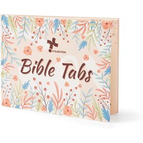 علامات تبويب الكتاب المقدس الزهرية للنساء، كتيب علامات تبويب فهرس الكتاب المقدس، 66 علامة تبويب مع عناوين الفصول وملخصاتها، دليل المحاذاة، علامات تبويب تجميل البتلات، لوازم هدايا دراسة الكتاب المقدس مغلفة مقاومة للماء in Kuwait