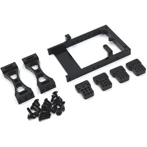 RC Models Parts For MN For WPL For Feiyu For HengLong For JJRC 1/16 1/12 RC Car Parts Metal Upgrade Crossbeam Servo Box Shock Absorber Bracket(White) in Saudi Arabia