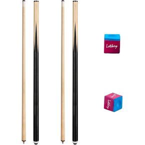 LOTKEY Pool Cue Stick,58" Pool Cue Set of 4 Billiard Cues Sticks for Professional,Pool Sticks for Adults 20 oz House Bar in Saudi Arabia
