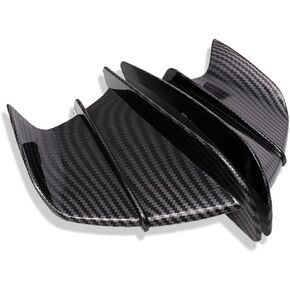 Motorcycle Fairing Winglets for Suzuki GSXR 1000 2007-2008 (K7-K8) – Carbon Fiber Style Aerodynamic Wing Spoilers, Universal Side Fairings Wind Wings – Lightweight & Durable,A in Saudi Arabia