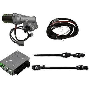 مجموعة التوجيه المعزز SuperATV EZ STEER لـ 2021+ Can-Am Commander 1000R XT-P/XT/MAX 1000R XT | يزيل عثرة التوجيه | يقلل من جهد التوجيه | صندوق التحكم المقاوم للماء والموصلات | قيادة سلسة in Kuwait