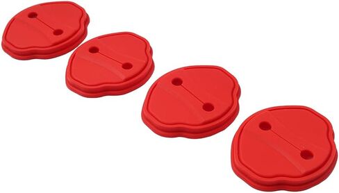 Chcury1 Protective Cover Car Door Lock Door Entry Guard 4 Pcs For BMW 3 Series G20 G21 2020-2023 Red Silicone Left & Right Hand in Saudi Arabia
