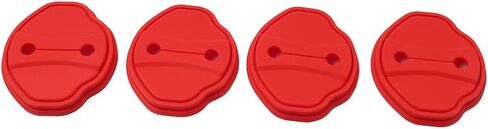 Chcury1 Protective Cover Car Door Lock Door Entry Guard 4 Pcs For BMW 3 Series G20 G21 2020-2023 Red Silicone Left & Right Hand in Saudi Arabia
