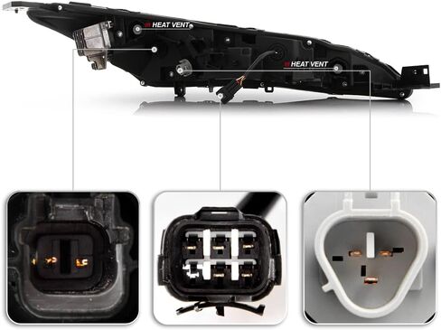 KEEKPO - For 2021 2022 2023 Nissan Rogue Upper w/Halogen Turn Signal LED Daytime Running Light Replacement - Passenger in Saudi Arabia