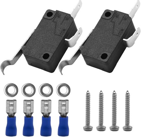 2Pcs 80629 Neutral Reverse Safety Switch with Crimp Terminal Screw, Replacement for B&M Automatic Shifter, Replaces 80690 MegaShifter in Saudi Arabia