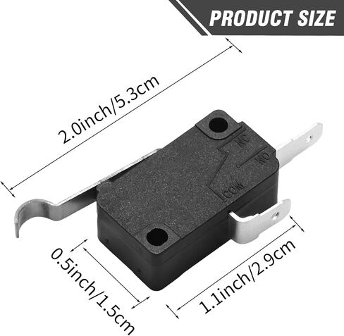 2Pcs 80629 Neutral Reverse Safety Switch with Crimp Terminal Screw, Replacement for B&M Automatic Shifter, Replaces 80690 MegaShifter in Saudi Arabia