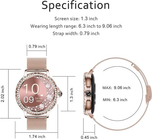 Pard 2.0-inch IPS Screen Outdoor Travel Smart Sports Fitness Tracker, Ultra-Light Smart Watch, Black in Kuwait