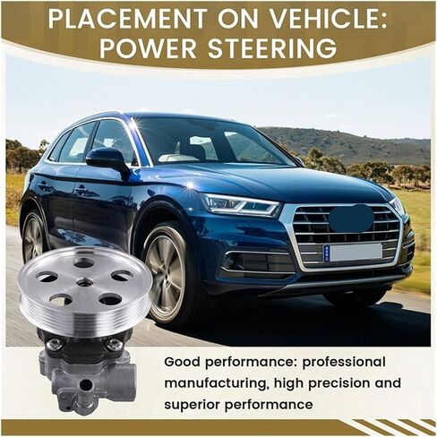 Car Power Steering Pump 8R0145153 7651974159 Compatible For Q5 2.0TFSI 8R0145153C 8R0145153D 8R0145153A 8R0145153B 7651974146 in Saudi Arabia
