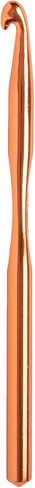 Boye 332621800FM Aluminum Crochet Hook, Size F, 3.75 mm, 6'', Pink in Kuwait