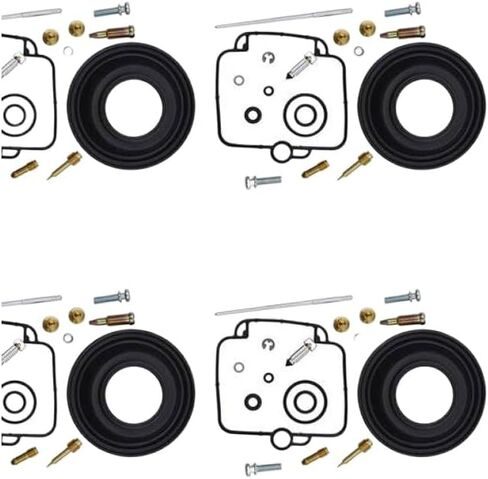 4 Sets Motorcycle Carburetor Rebuild Repair Tool Kit Compatible With Automotive Motorcycle Parts GSF400 GSF400P 400 1993 1994 GSF 400 in Saudi Arabia