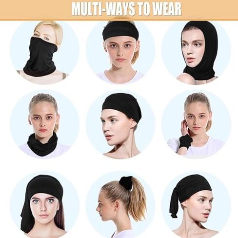 Multi Functional Sports Face Mask and Headscarf Set, Breathable and Protective, for Men's and Women's in Saudi Arabia