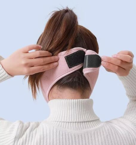 Winter Warm Fleece Windproof High-Definition Goggles, Fleece Thermal Mask with Removable Goggles, Unisex in Saudi Arabia