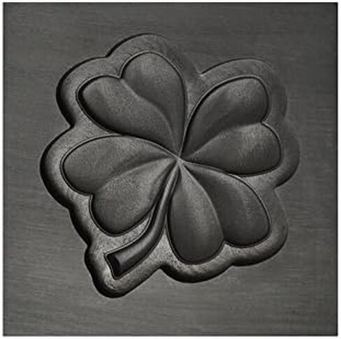Small - Four Leaf Clover 3D Graphite Ingot Mold for Precious Metal Casting Gold Silver Copper Melting in Saudi Arabia