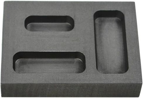 1/4 oz 1/2 oz 1 oz Ounce Combo Gold Graphite Ingot Mold Crucible For Melting Casting Refining Scrap Precious Metal Jewelry in Saudi Arabia