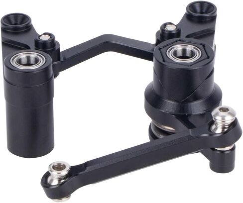 RC Models Parts For Traxxas BL-2S For Slash 4x4 4WD CNC Machined Aluminum Steering Bellcrank And Drag Link Servo Saver Set Upgrade Parts Precision(Black) in Kuwait