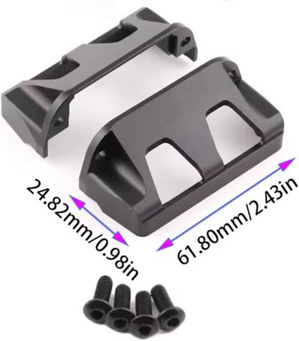 RC Models For Traxxas For E-REVO 2.0 86086-4 For REVO For SUMMIT For Slayer Pro 4x4 1/10 Metal Steering Servo Guard 5315 RC Car Upgrade Parts(Black) in Saudi Arabia
