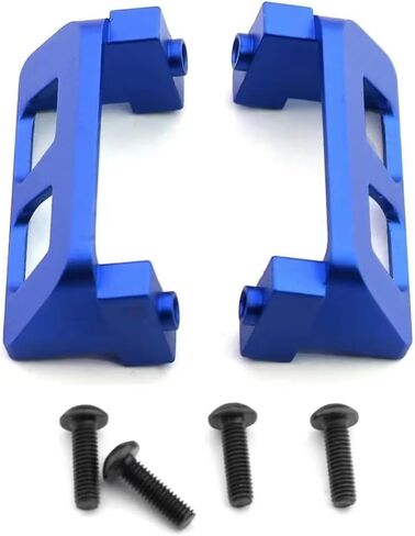 RC Models For Traxxas For Slash For E-Revo For Summit 1/16 RC Car Upgrade Parts Accessories 2Pcs Metal Steering Servo Guard 7037 Model(Blue) in Saudi Arabia