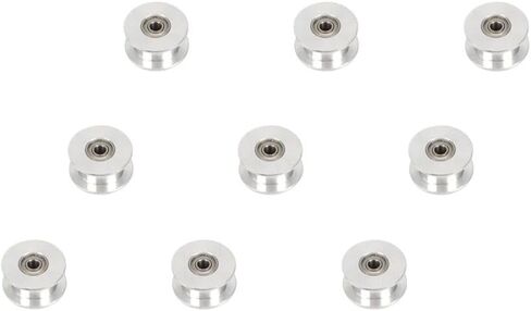 Tool Compatible with 1pc Replacing 623h Bearings Compatible with Prusa i3 MK3/MK2 3mm Bore X/Y Axis Timing Belt Aluminum Anodized Flat Idler Roller Bearing Pulley in Saudi Arabia