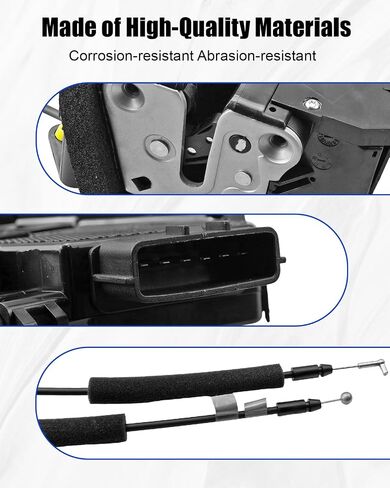 Left Front Door Lock Actuator Fit for Nissan Kicks 2019 2020 2021 2022 2023 2024 Replace 80501-5RB1A 805015RB1A 80501-9VB1A 805019VB1A, Drive Side in Saudi Arabia