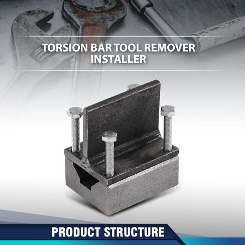 PIT66 Torsion Bar Tool Remover-Installer Fit torsion bars up to 1-1/4"" diameter Brown in Saudi Arabia