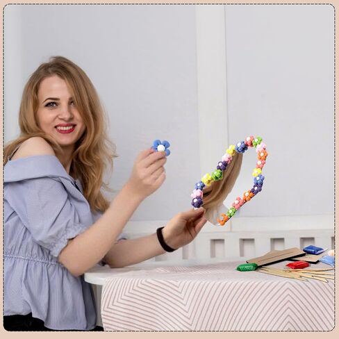 6 Set DIY Christmas Mirror Crafts Irregular Aesthetic Vanity Mirror Frameless with Stand Decorate Your Own Acrylic Mirrors 36 Colors Modeling Clay and Sculpting Tools for Christmas Party in Saudi Arabia