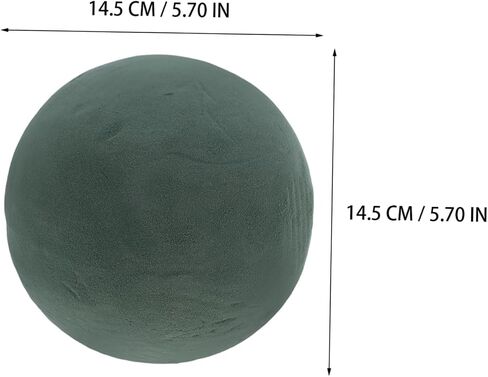DOITOOL 8 Pcs Floral Foam Balls 3.54'' Green Dry Wet Flower Foam for Fresh or Artificial Flower Arrangements DIY Craft Supplies Wedding Birthdays Home Decor in Saudi Arabia