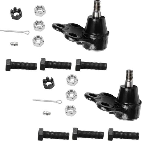 Detroit Axle - Front 2pc Ball Joints for Chevrolet Malibu Cavalier Classic Pontiac Grand Am Sunfire Buick Skylark Achieva Alero Cutlass, 2 Lower Ball Joints Replacement in Saudi Arabia