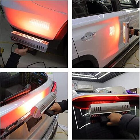Infrared Curing Lamp 1000W, Portable Paint Dryer for Cars and Clothing, High Temperature Short Wave Heating for Color Change Film and Solar Film Applications in Saudi Arabia
