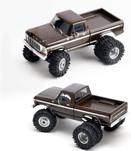 DJX CNC 1.3 بوصة خلفية أمامية عجلات ثنائية البواريخ حافة لسيارة زاحف RC 1/24 محوري SCX24 F150 C10 1/18 REDCAT ASCENT18 TRAXXAS TRX4M RCROARDES PROARDS (PINK) in Kuwait