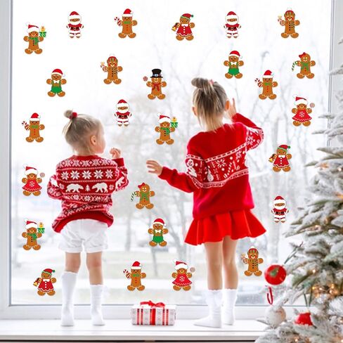 mixteach 180 قطعة الزنجبيل القواطع عيد الميلاد الزنجبيل الرجال ورقة قطع مجسمات 9 أنماط الزنجبيل رجل الفصول الدراسية ديكور مع نقاط الغراء للمدرسة لوحة الإعلانات عيد الميلاد عطلة حزب اللوازم in Kuwait