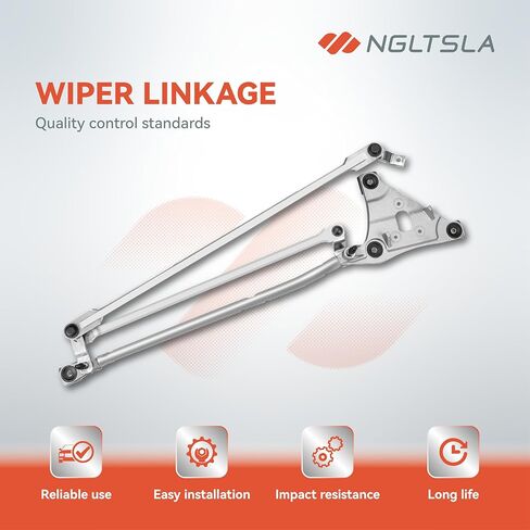 Front Windshield Wiper Linkage|Wiper Transmission Linkage Assembly Compatible With Volvo C30 2008-2013 Hatchback, C70 2008-2012 Convertible - Replace# 31253518, 30663916 in Kuwait