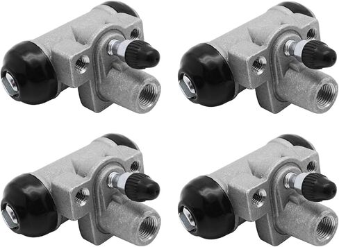 Front Rear Brake Wheel Cylinders All 4 fit 43092-0002 for Kawasaki Mule 600 610 SX KAF400 2010-2018 in Saudi Arabia