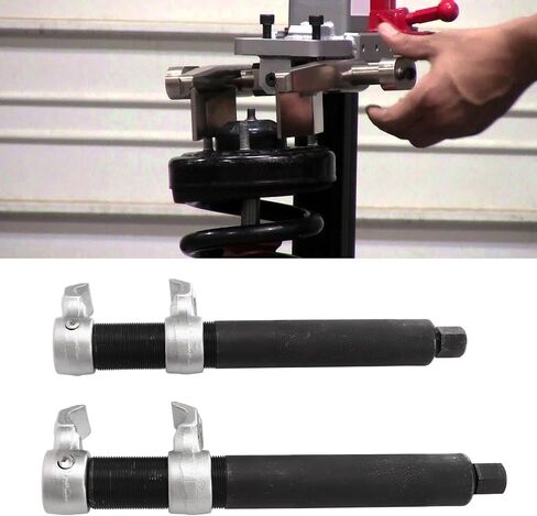 Heavy Duty Coil Spring Compressor Set, 2 Piece Universal Strut Tool for Cars – 23mm to 280mm Capacity in Saudi Arabia