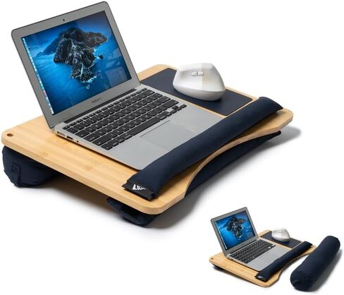 Lap desks for Adults,Adjustable Laptop Desk with Pillow Cushion,Fits up to 16'', Portable Laptop Desk for Bed/Couch/Car, Extra Large Lap Desk with Detachable Cushions, Travel Lap Desk,Dorm Essentials in Saudi Arabia