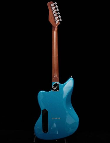 KGD Jazzmaster Mahogany Solid Body Electric Guitar,Roasted Maple Neck and Rosewood fingerboard,Bone Nut,6-String H-H Guitar,Professional/Full Size/Electric Guitars for Adults in Saudi Arabia