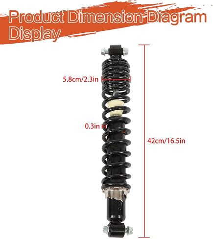 Front Left Right Shock Absorber Replacement for Yamaha Raptor 660 660R 2001-2005 Replacement for 5LP-23350-00-00 5LP-23350-01-00 5LP-13350-41-00 in Saudi Arabia