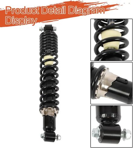 Front Left Right Shock Absorber Replacement for Yamaha Raptor 660 660R 2001-2005 Replacement for 5LP-23350-00-00 5LP-23350-01-00 5LP-13350-41-00 in Saudi Arabia