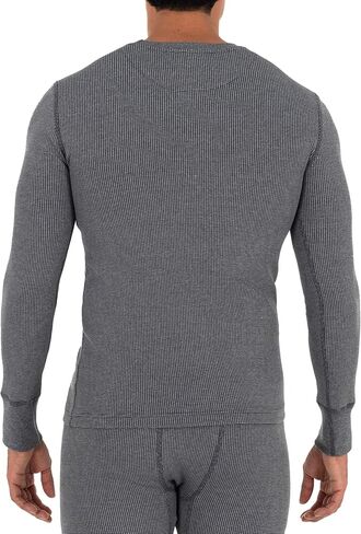 فرووت اوف ذا لووم ملابس داخلية حرارية بتصميم وافل معاد تدويره للرجال (عبوة من قطعة واحدة و2) in Kuwait