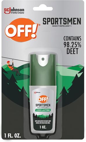 OFF! Deep Woods Sportsmen Insect Repellent Spritz, Maximum Strength, Bug Spray with up to 10 Hours of Protection, 1 oz (Pack of 12) in Kuwait