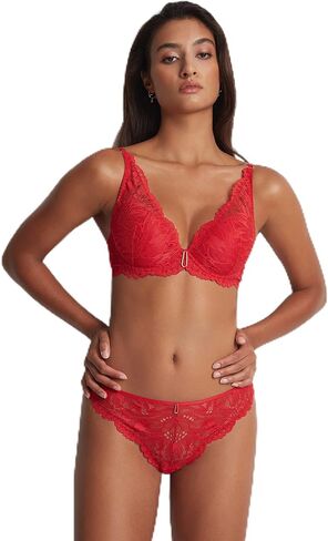 Aubade Women's Flowermania Shoulder Plunge Bra in Saudi Arabia