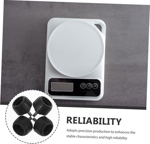 4pcs Heavy Duty Scale Feet Replacement Electronic Scale Accessories for Enhanced Stability and Absorption Compatible with in Saudi Arabia