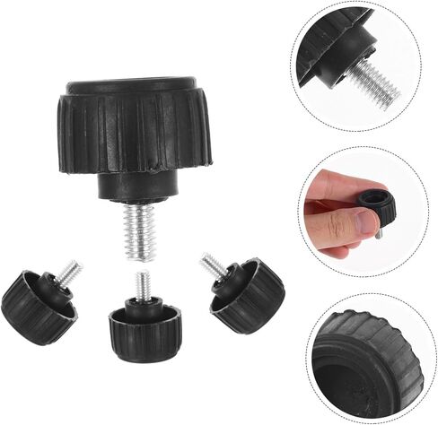 4pcs Heavy Duty Scale Feet Replacement Electronic Scale Accessories for Enhanced Stability and Absorption Compatible with in Saudi Arabia
