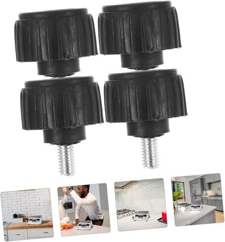 4pcs Heavy Duty Scale Feet Replacement Electronic Scale Accessories for Enhanced Stability and Absorption Compatible with in Saudi Arabia