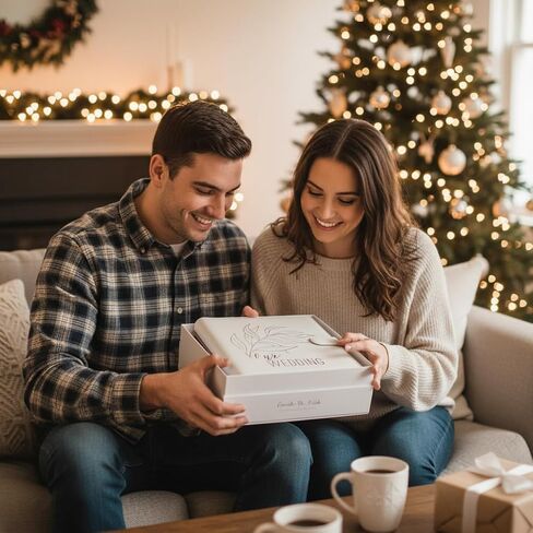 Wedding Planner Book and Organizer for Bride - Perfect Engagement Gift for Newly Engaged - Future Mrs Wedding Planning Binder with Rose Gold Accents, Tabs, Checklists - Bride to Be Gift in Kuwait