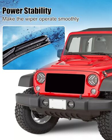 محرك ممسحة الزجاج الأمامي ومجموعة الربط مناسبة لسيارة جيب رانجلر JK 3.6L 3.8L 2007-2018 استبدال 602-105AS 602105AS 55077859AB 55077859AD 55077859AC in Saudi Arabia
