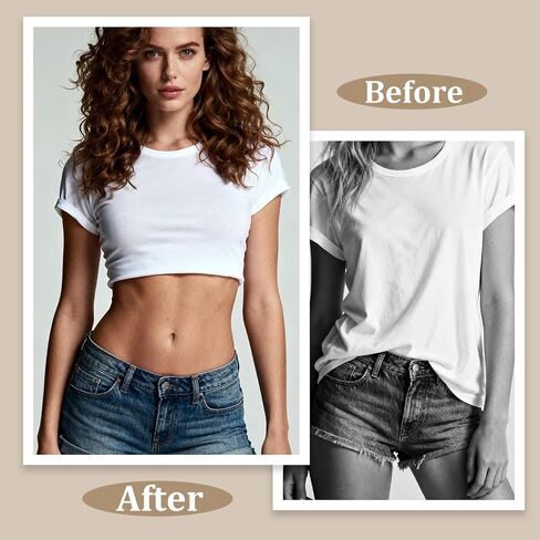 2 PCS Elastic Crop Tuck Band Women, Lightweight Adjustable Band for Crop Tops, Invisible Shirt Tuck Band for Cropping Shirts Women Jeans Pants Dresses Change the Style of Your Tops(Black, Khaki) in Saudi Arabia