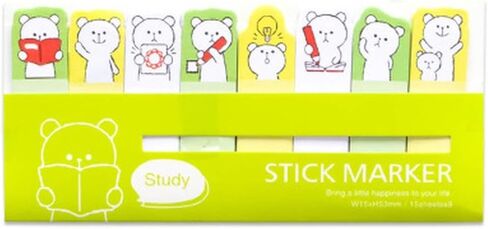 5pcs Cute Cute and Cute Convenience Stickers Arranged in Rows, Sitting Notes, Student Stationery, Message Notes, and Notes (red Panda) in Saudi Arabia