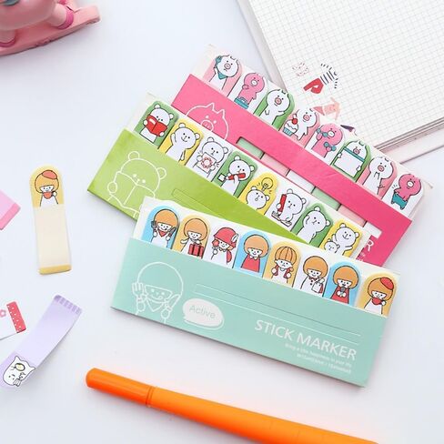 5pcs Cute Cute and Cute Convenience Stickers Arranged in Rows, Sitting Notes, Student Stationery, Message Notes, and Notes (red Panda) in Saudi Arabia